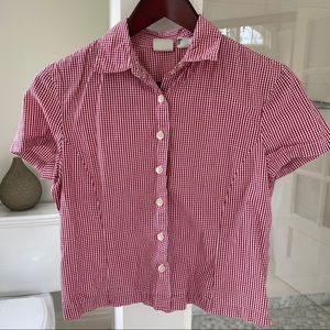 Vintage Gingham GAP top